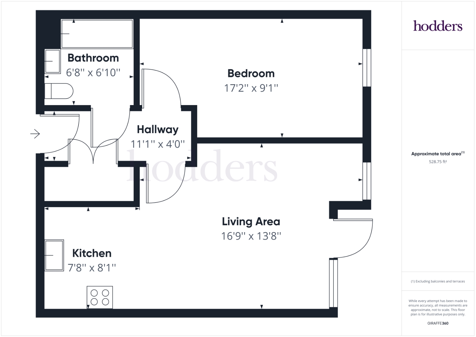 Newchapel House, Market Street, Addlestone, Surrey KT15, 1 bedroom flat