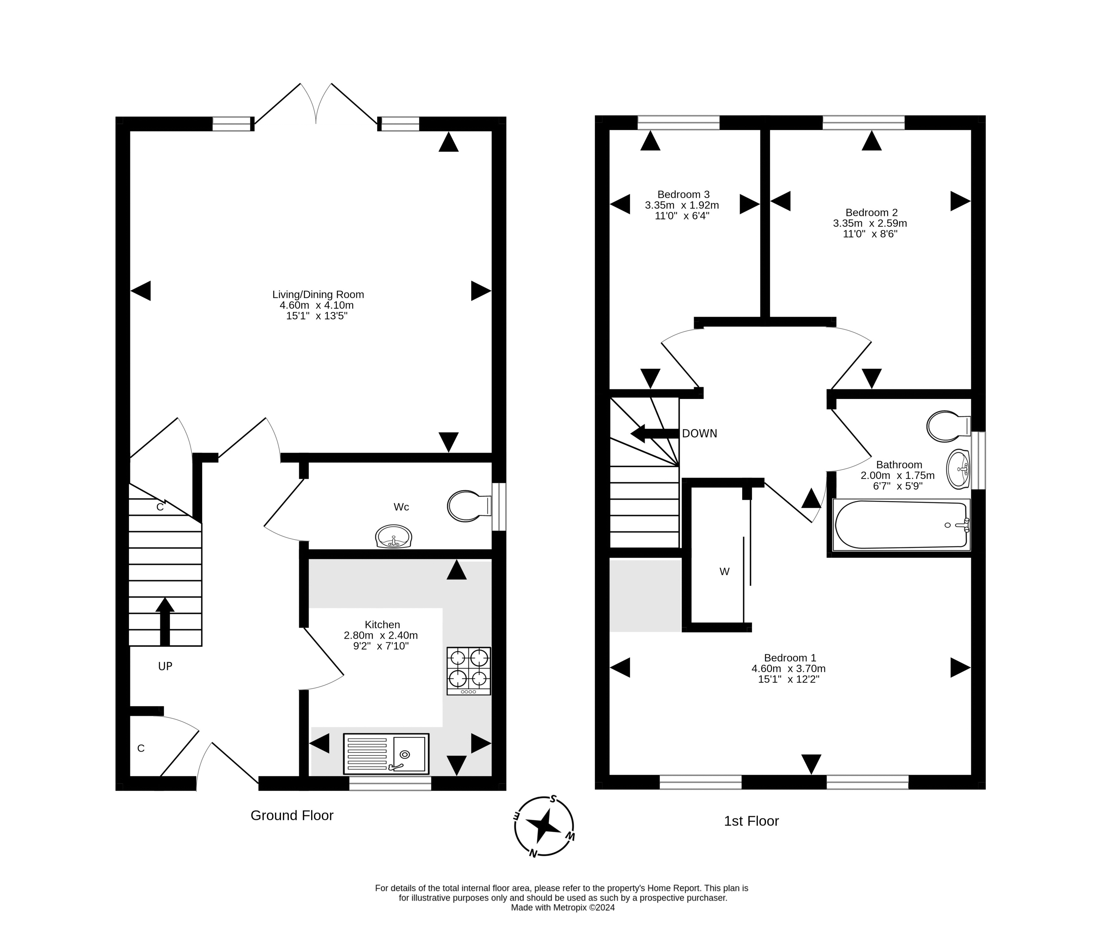 35 Hays Walk, Haddington EH41, 3 bedroom semidetached house for sale