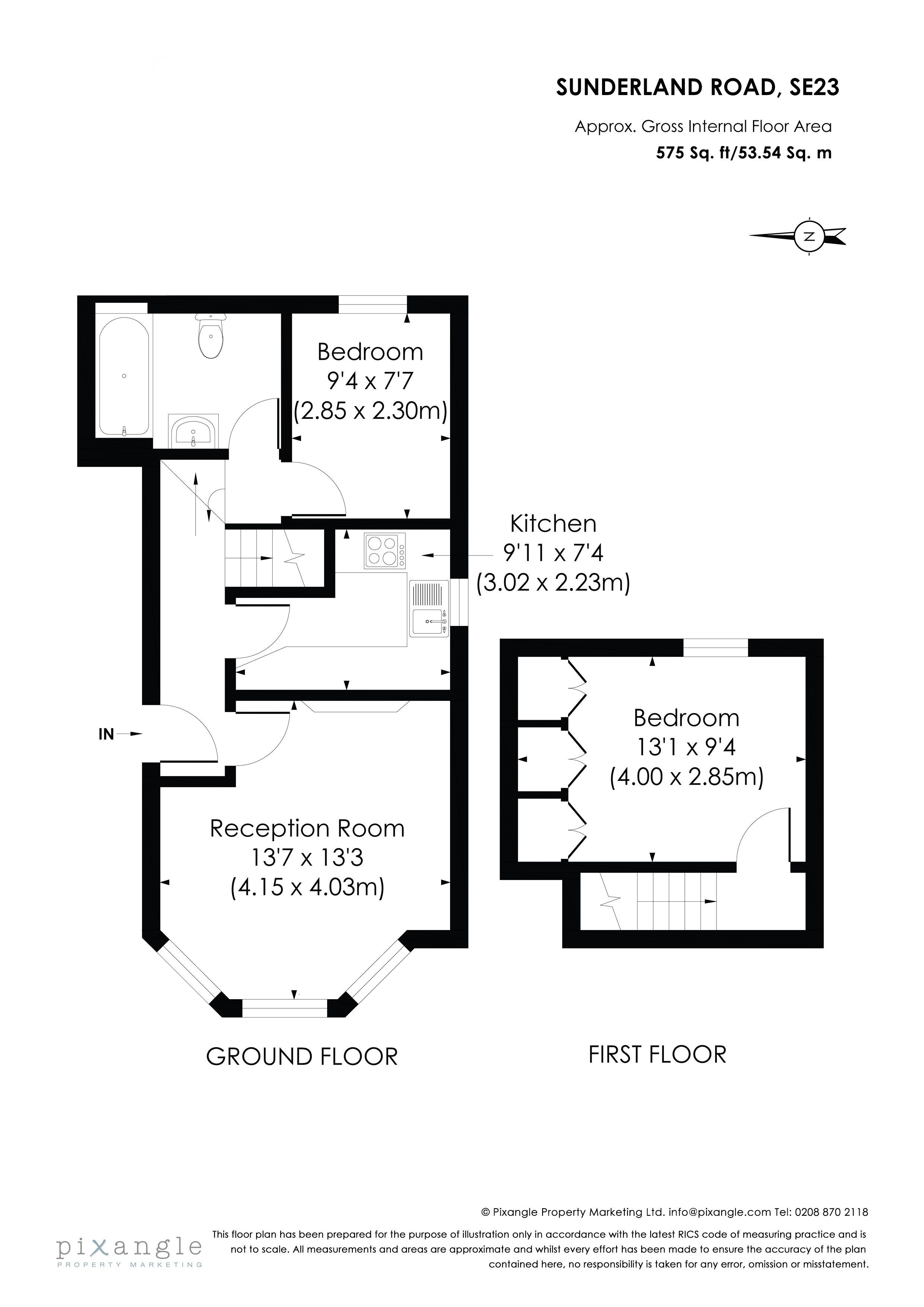 Sunderland Road, London SE23, 2 bedroom flat for sale 64120915