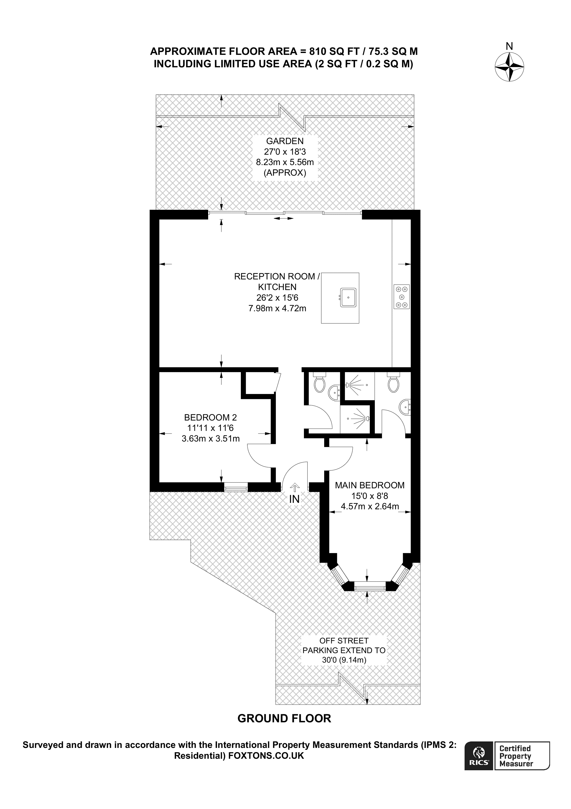 Hardman Road, Kingston, Kingston Upon Thames KT2, 2 bedroom bungalow