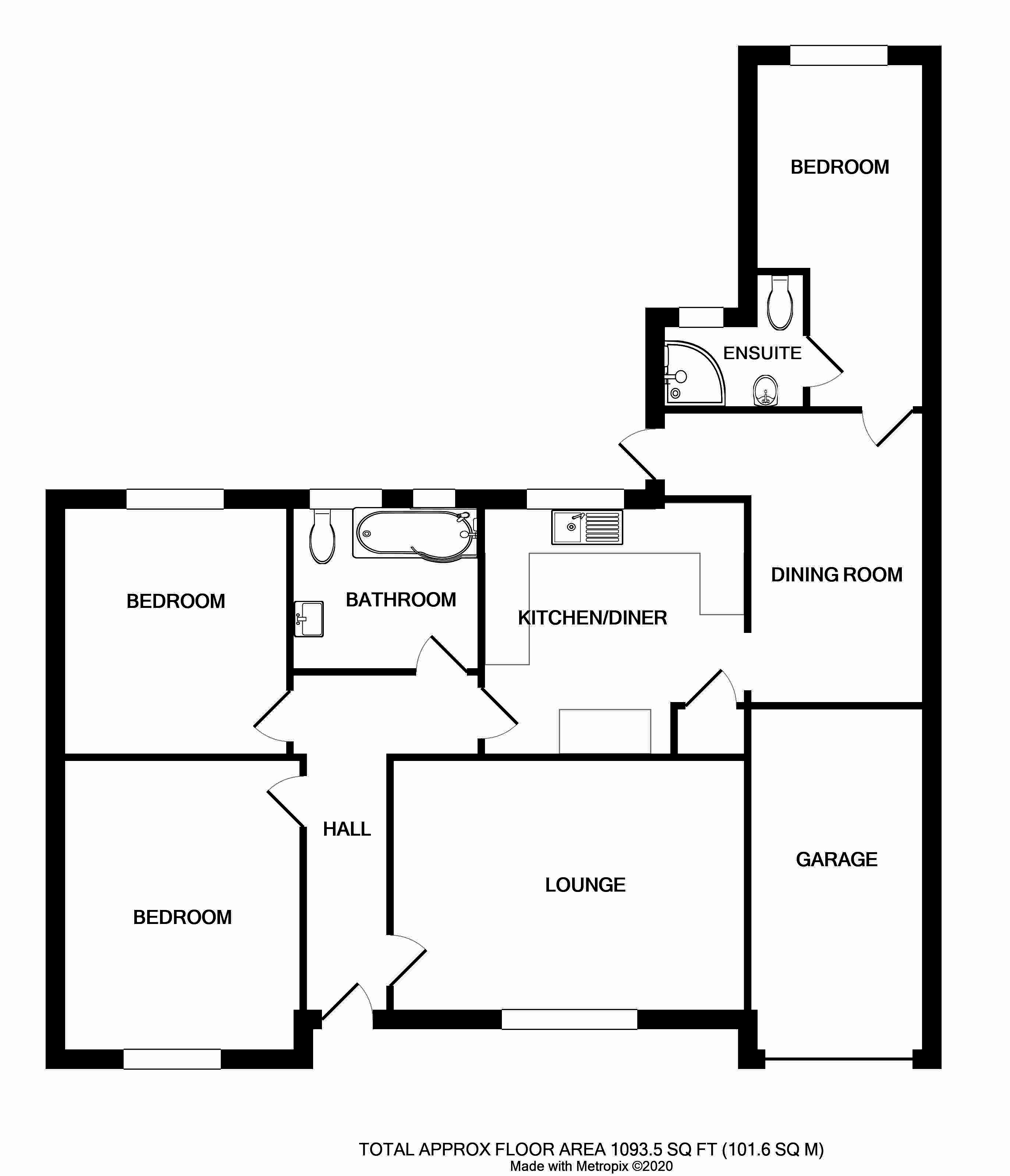 3 bed detached bungalow for sale in Inchbrook Road, Kenilworth CV8 Zoopla