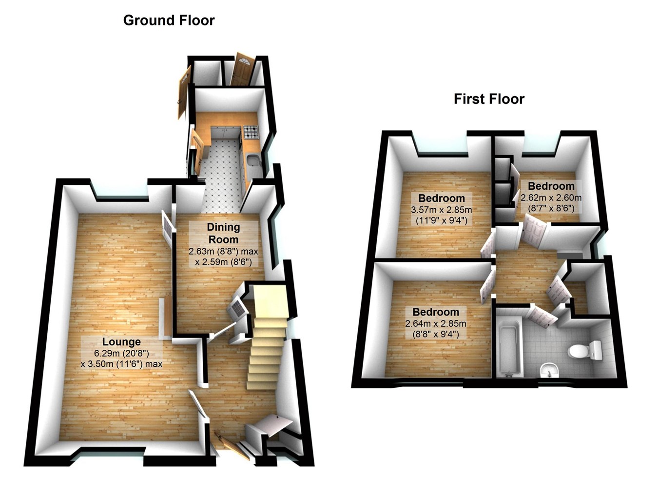 Dunfell View, Kirkby Thore, Penrith CA10, 3 bedroom semidetached house