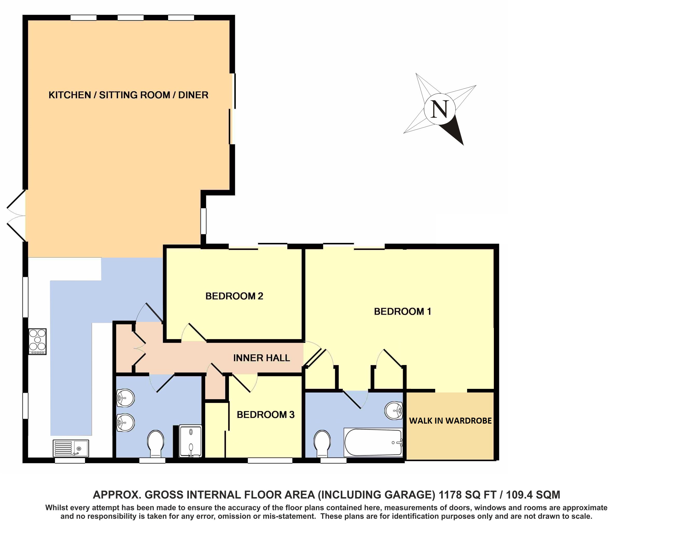 3 bed detached bungalow for sale in Middleton Business Park, Yapton