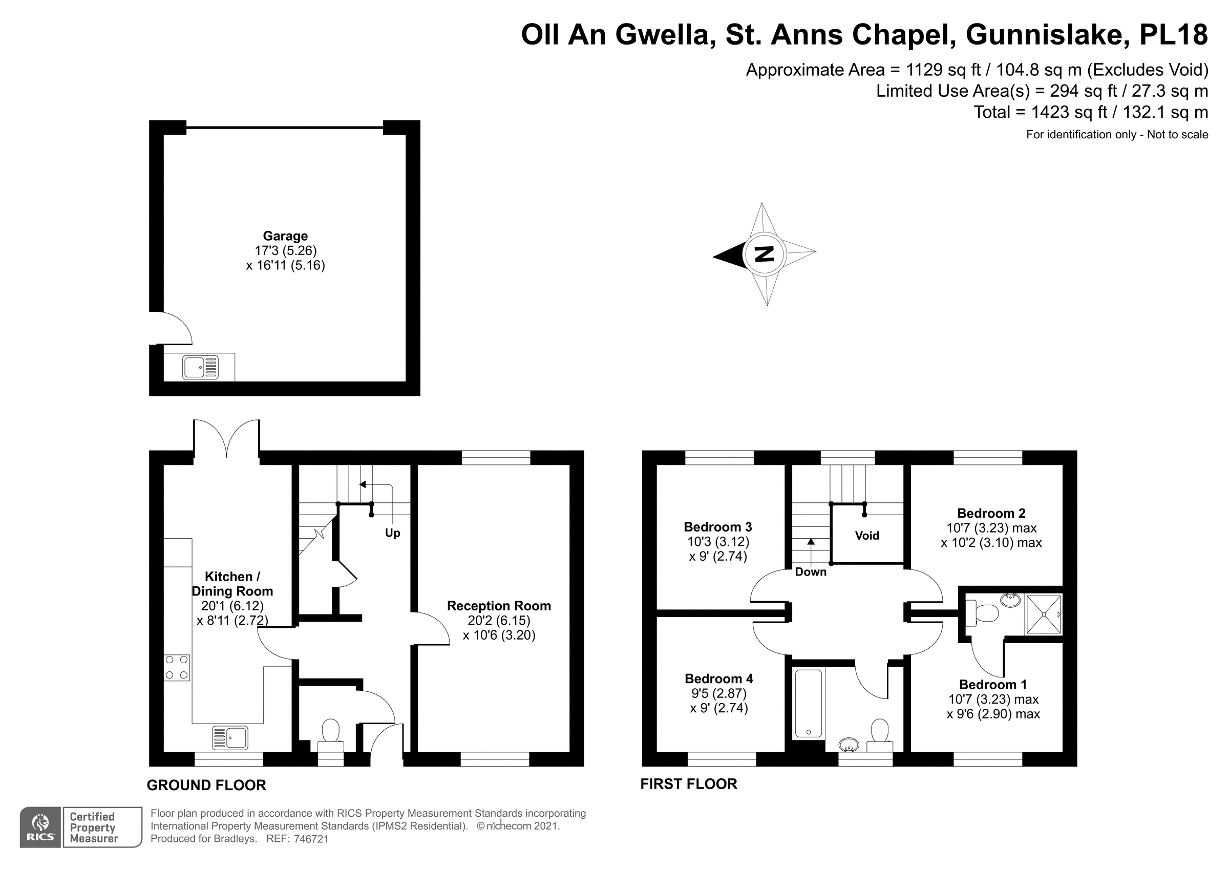 Oll An Gwella, St. Anns Chapel, Gunnislake, Cornwall PL18, 4 bedroom