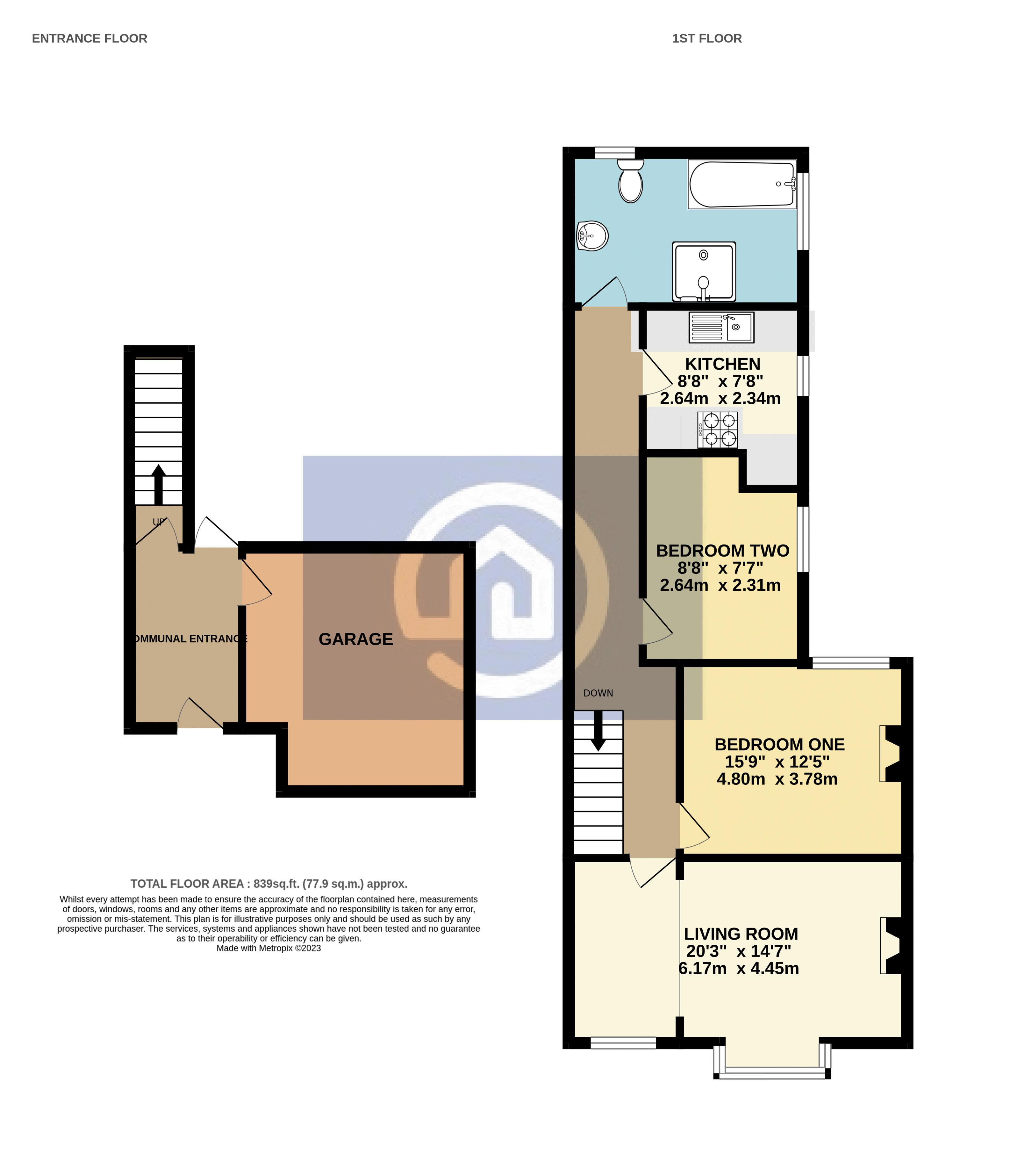 Castle Road, Bedford MK40, 2 bedroom flat for sale 52573411