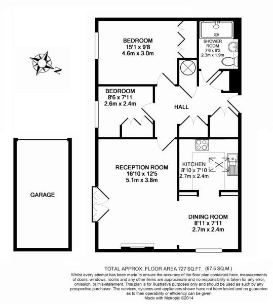 Watling Street, Radlett WD7, 2 bedroom flat for sale 62545184