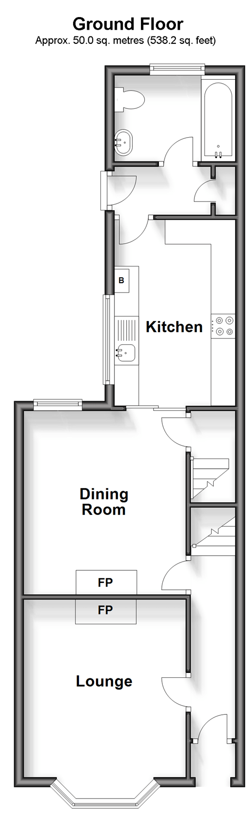 Athelstan Road, Faversham, Kent ME13, 3 bedroom end terrace house for