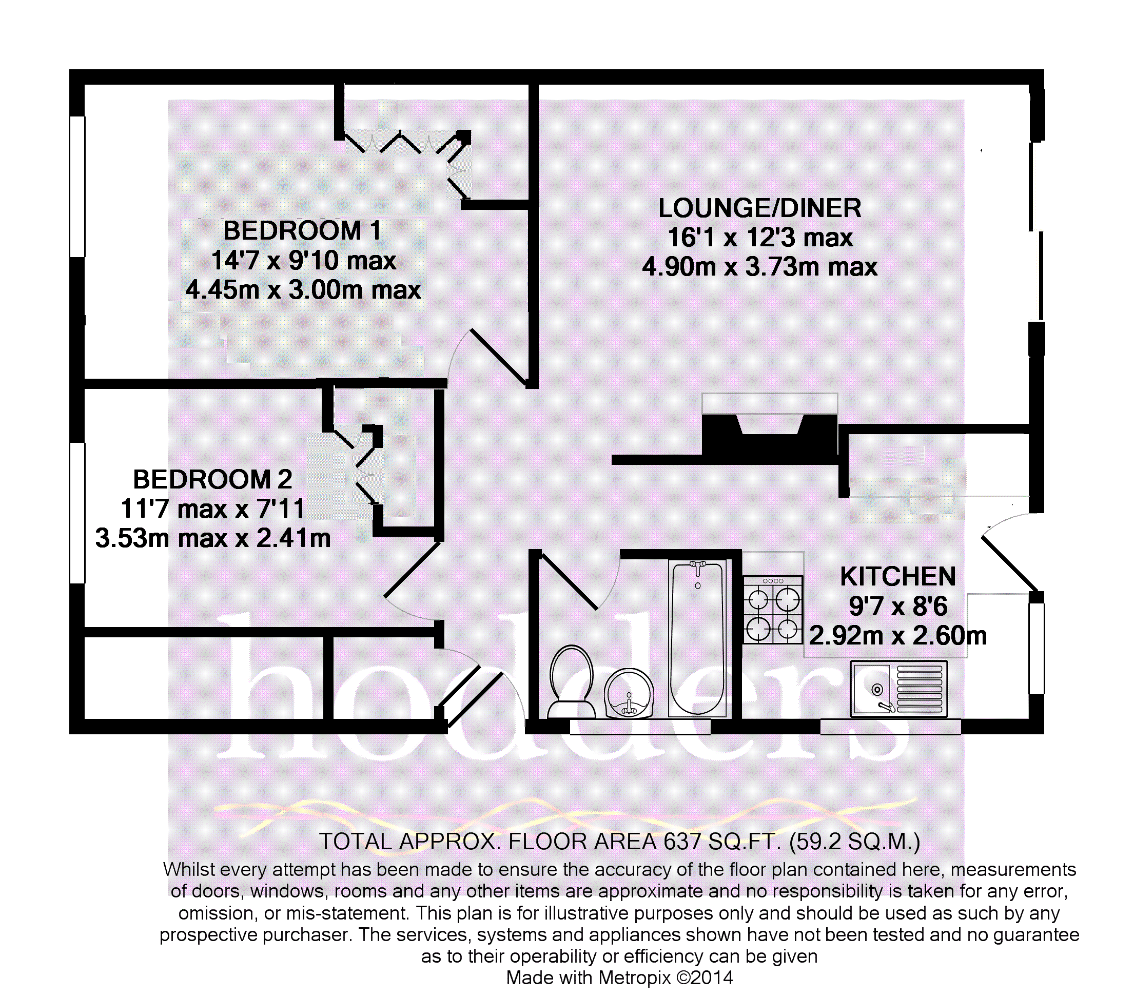 Sandy Road, Addlestone, Surrey KT15, 2 bedroom for sale