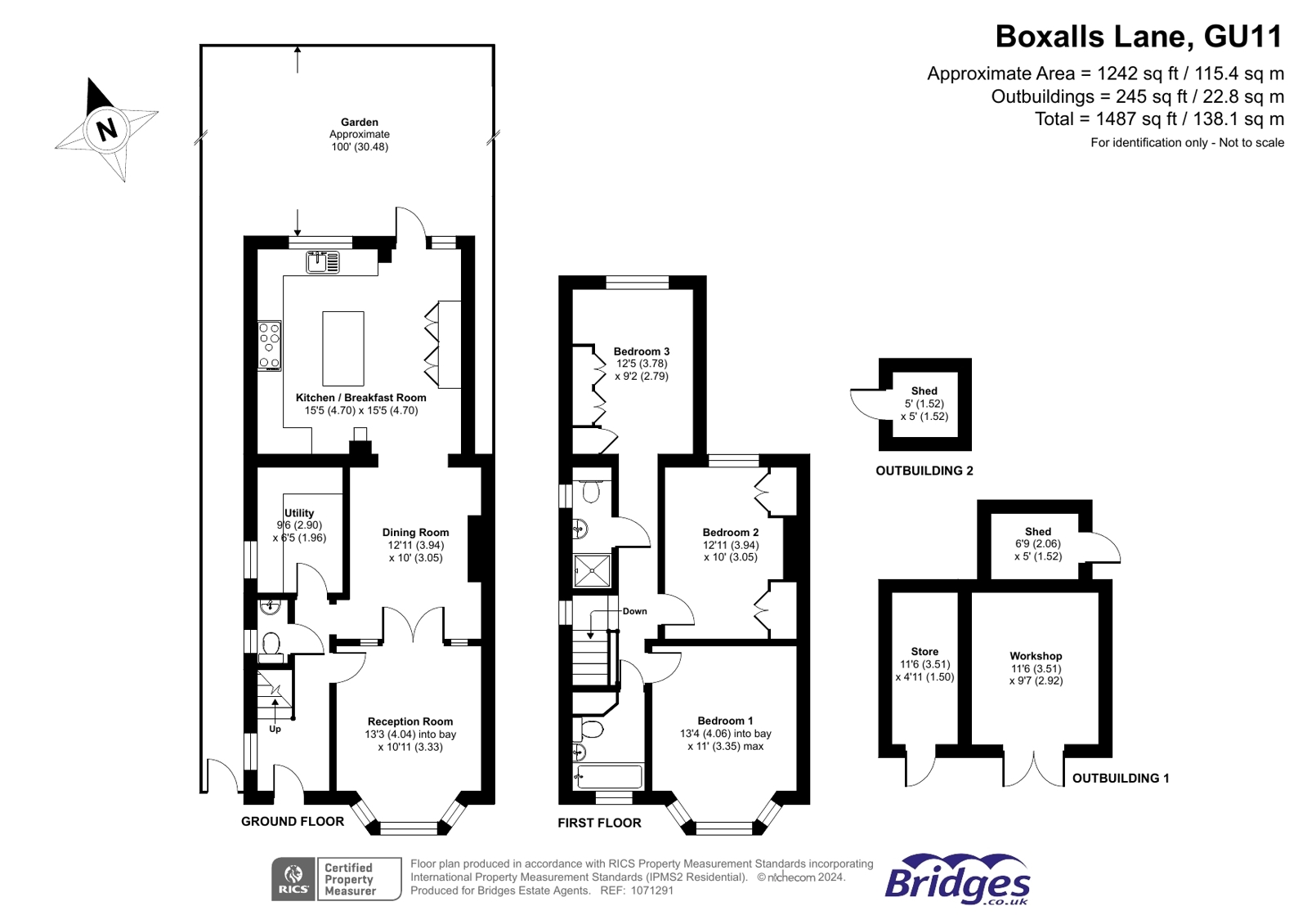 Boxalls Lane, Aldershot, Hampshire GU11, 3 bedroom semidetached house