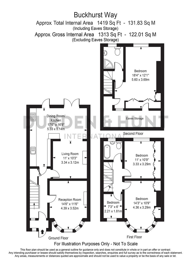 Buckhurst Way, Buckhurst Hill IG9, 4 bedroom terraced house for sale