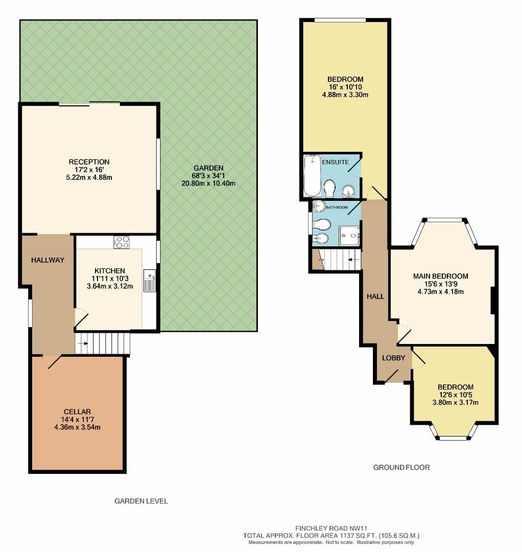 Finchley Road, London NW11, 3 bedroom flat for sale 61034744