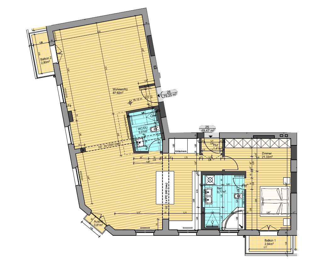 Uhlandstr., Brandenburg And Berlin, Germany, 1 bedroom apartment for