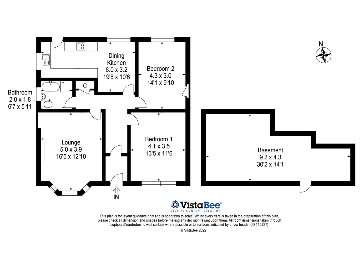 6 Aberdour Road, Dunfermline KY11, 2 bedroom detached bungalow for sale