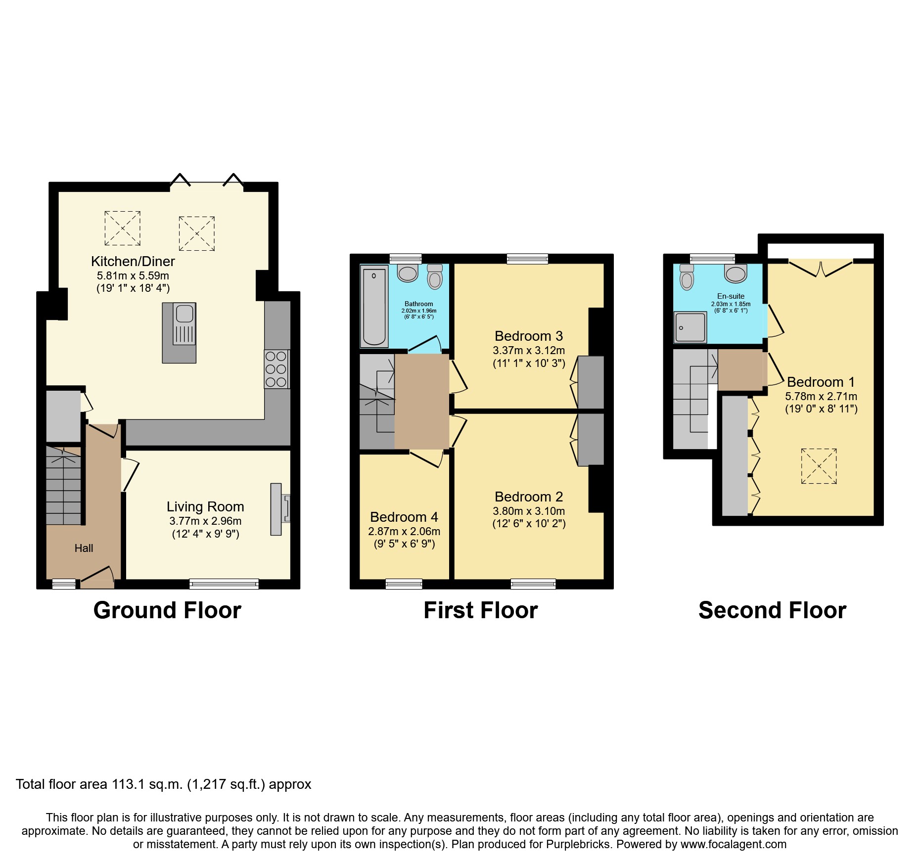 Birch Close, Buckhurst Hill IG9, 4 bedroom terraced house for sale