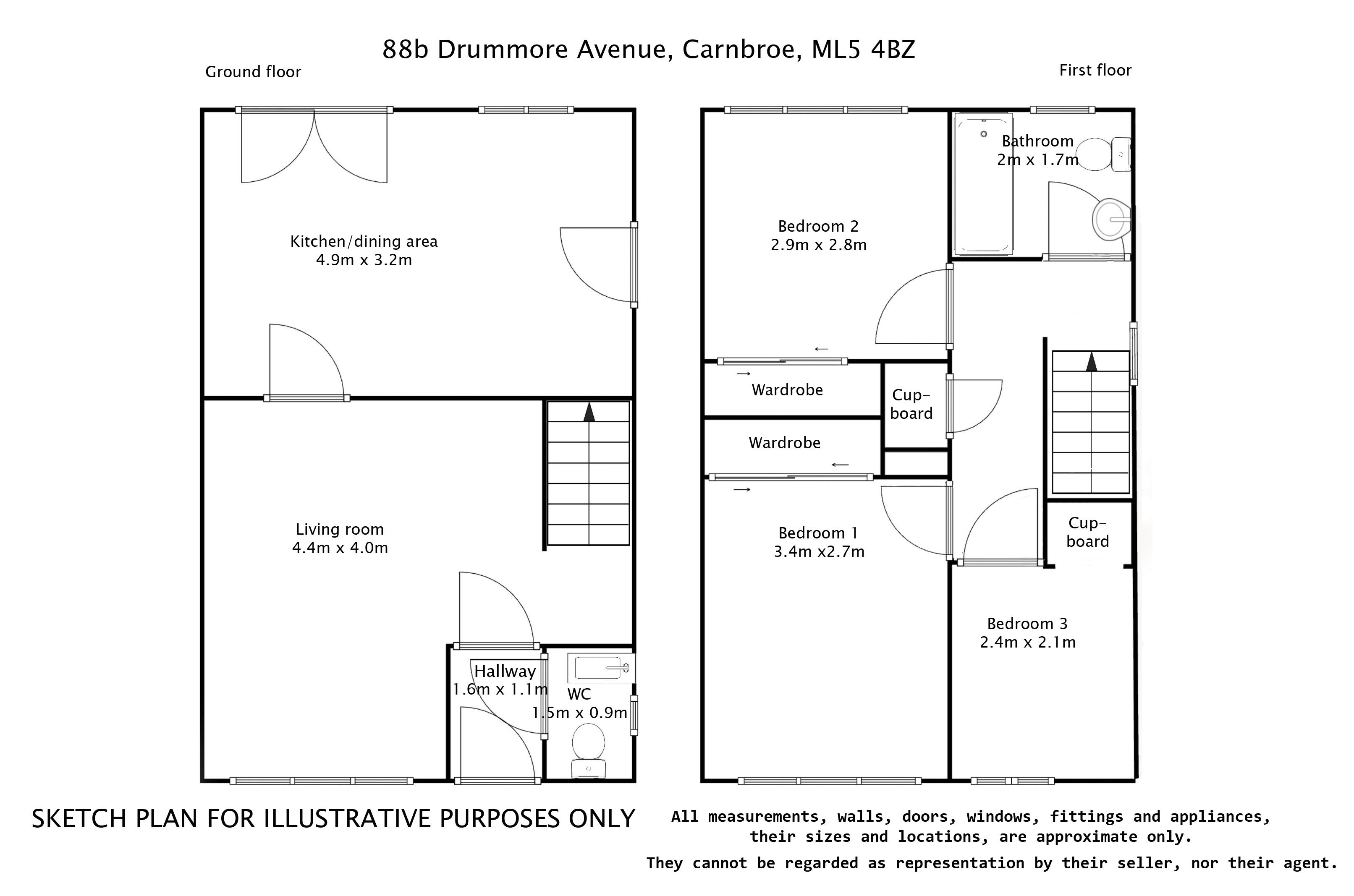 Drummore Avenue, Carnbroe, Coatbridge ML5, 3 bedroom semidetached house for sale 62040362