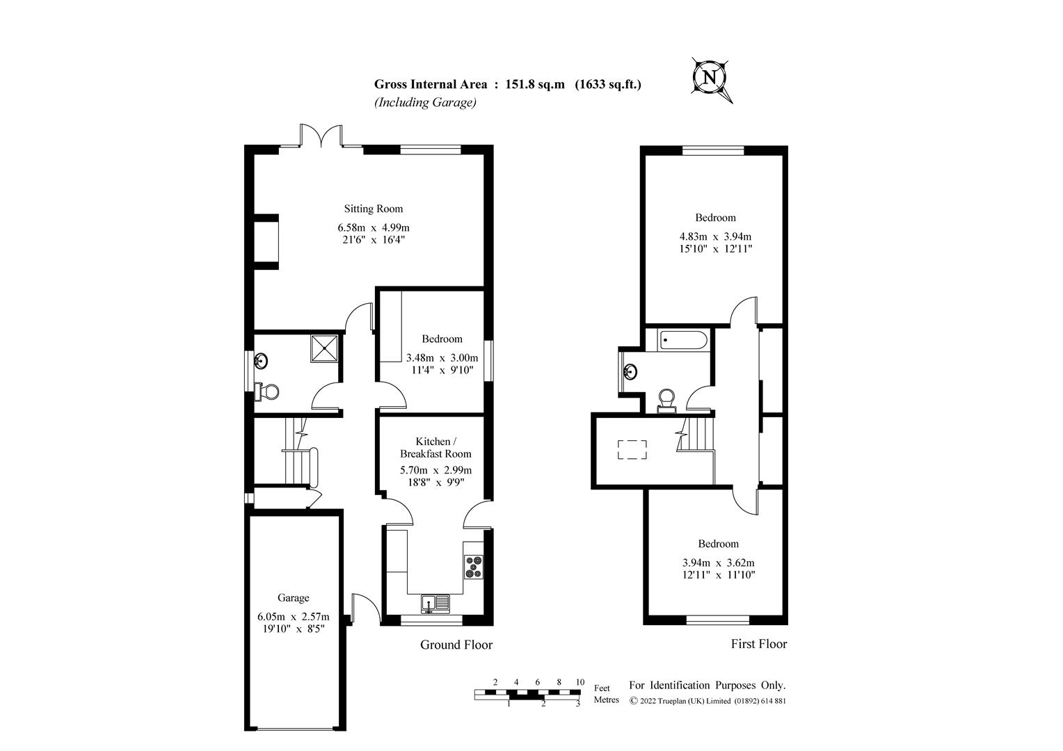 Sutherland Avenue, Biggin Hill, Westerham TN16, 3 bedroom detached
