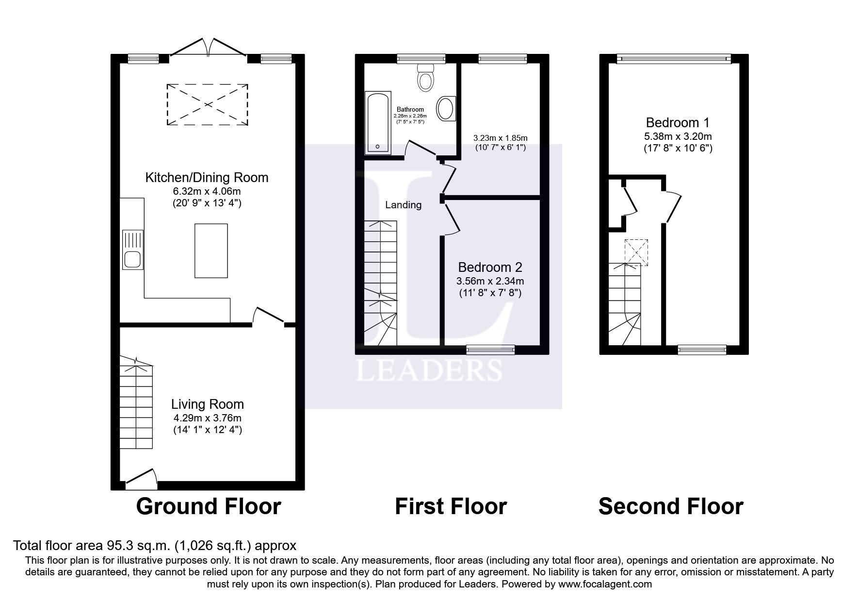 Ashford Square, Eastbourne BN21, 2 bedroom terraced house to rent