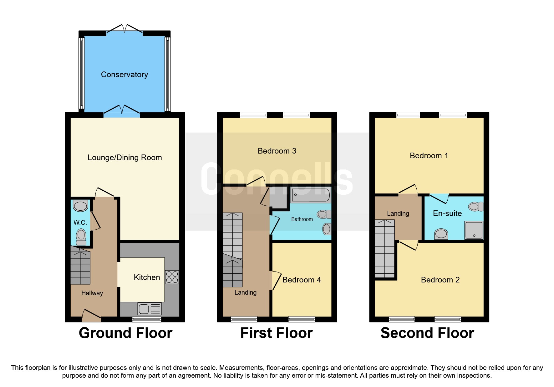 Newport Pagnell Road, Wootton, Northampton NN4, 4 bedroom town house