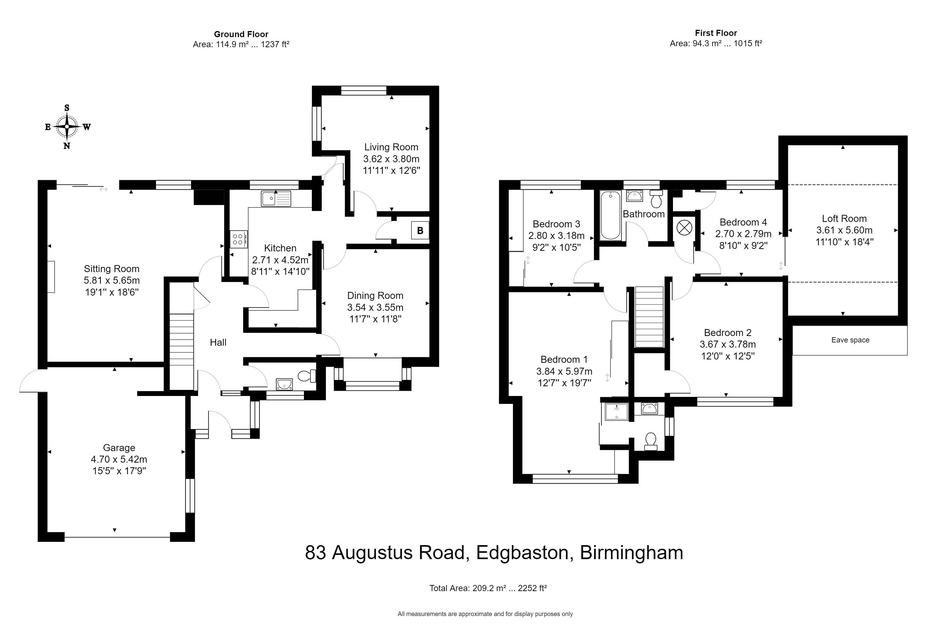 Augustus Road, Edgbaston, Birmingham B15, 4 bedroom detached house for sale 66128699