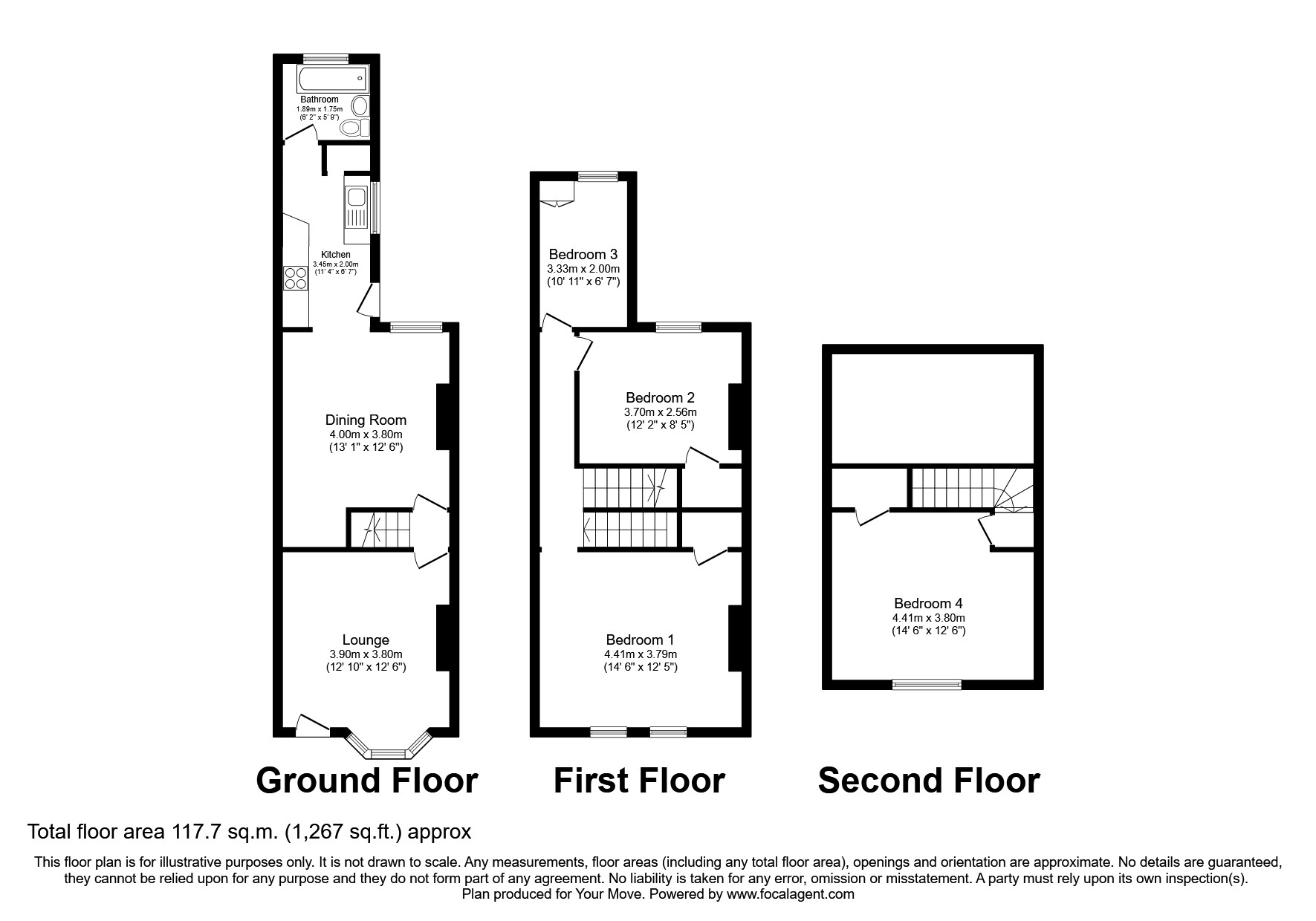 Norman Avenue, Nuneaton, Warwickshire CV11, 4 bedroom terraced house