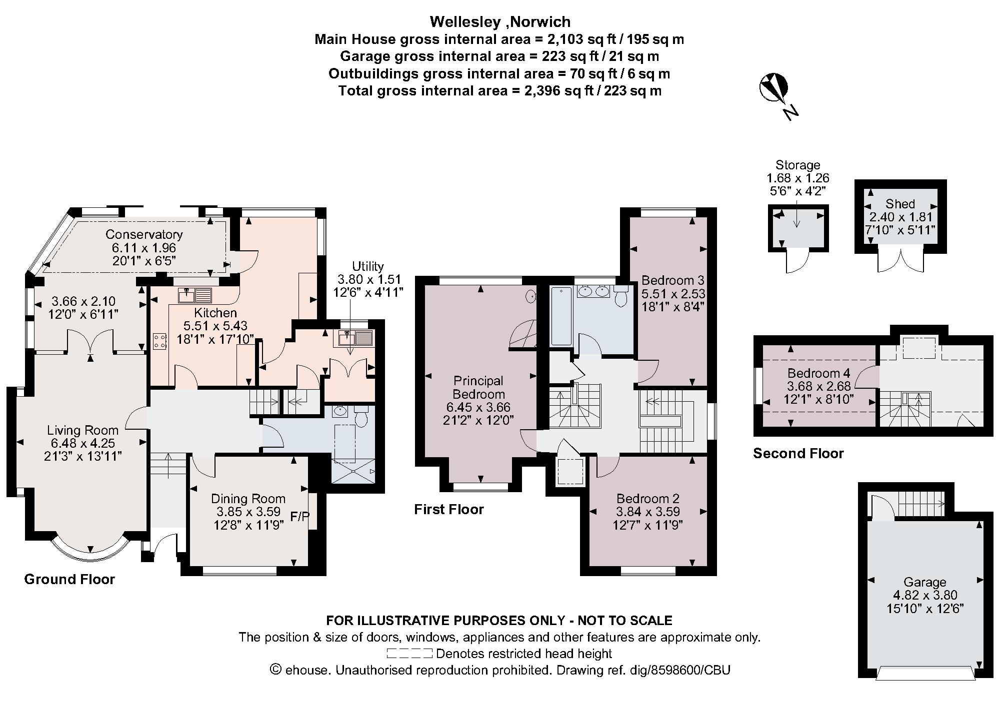 Wellesley Avenue South, Norwich, Norfolk NR1, 4 bedroom detached house