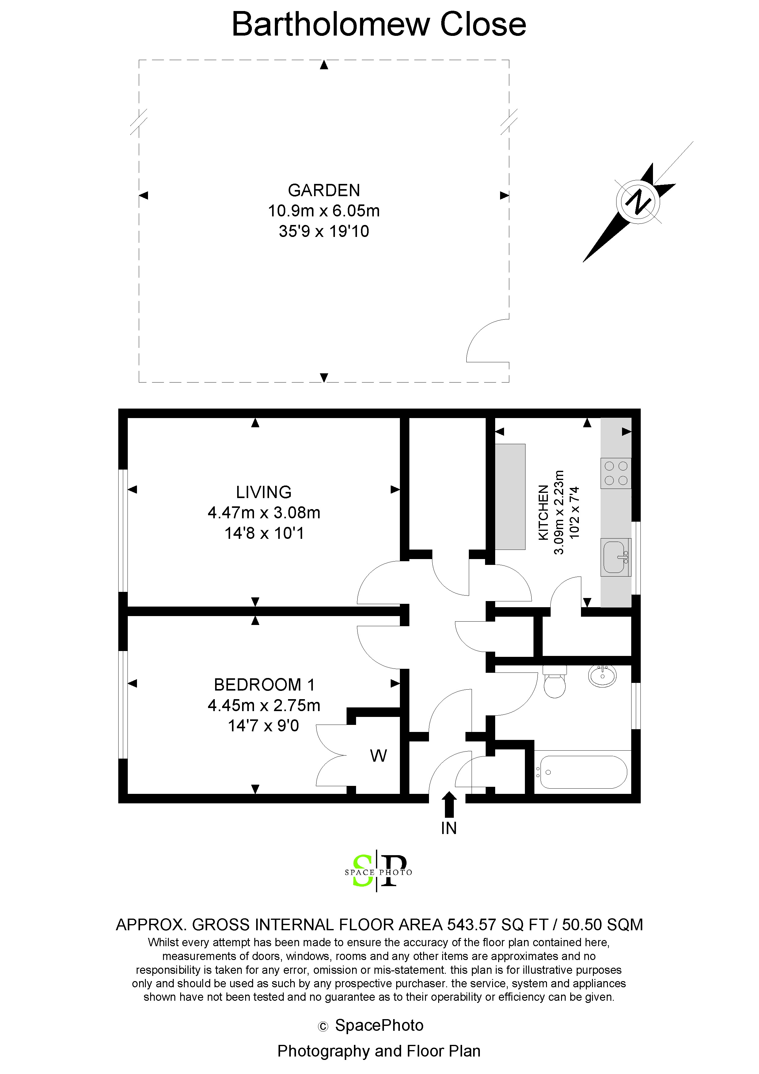 Free property report 37 Bartholomew Close, London, SW18 1JG Chimnie