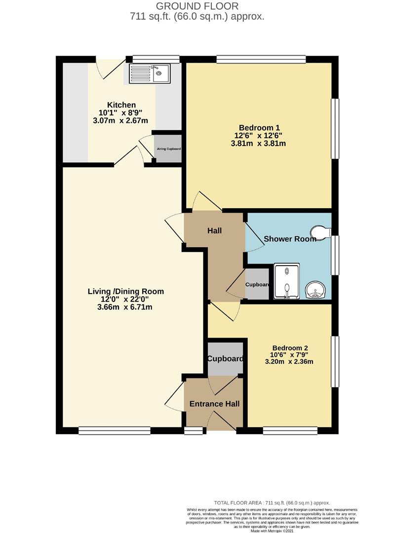 Shenstone Court, Barton Court Road, New Milton, Hampshire BH25, 2 bedroom bungalow for sale