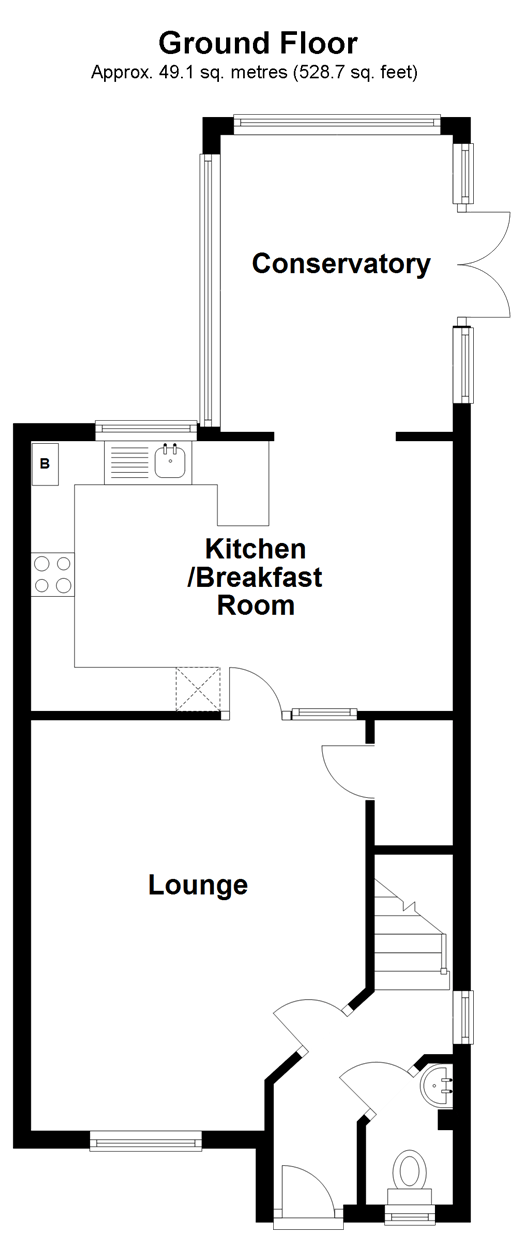 3 bed semidetached house for sale in Blakes Farm Road, Southwater