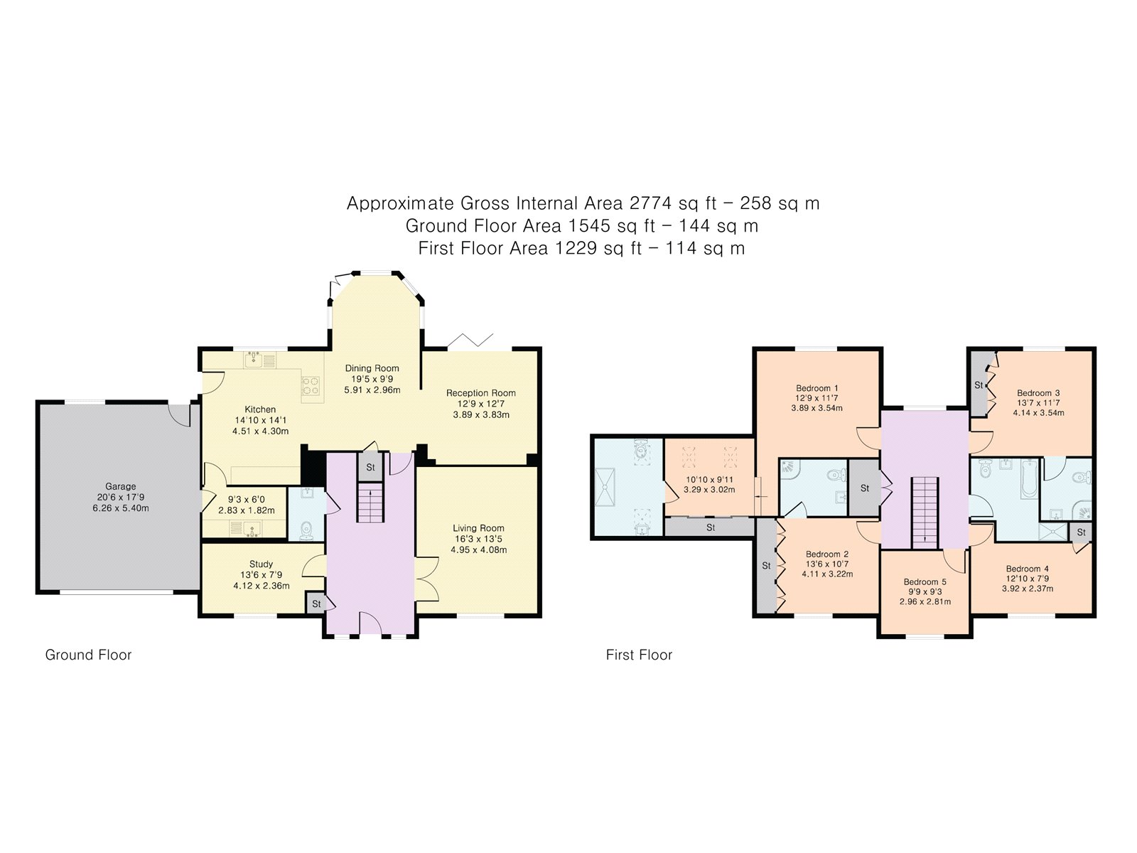 Bradgate, Cuffley, Hertfordshire EN6, 5 bedroom detached house for sale