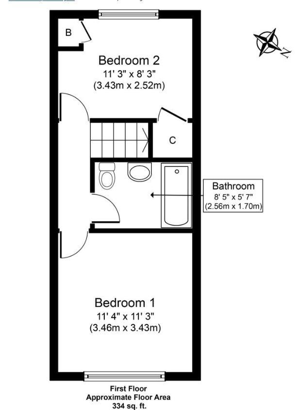 Field Avenue, Thorpe Willoughby, Selby YO8, 2 bedroom terraced house for sale 61536871