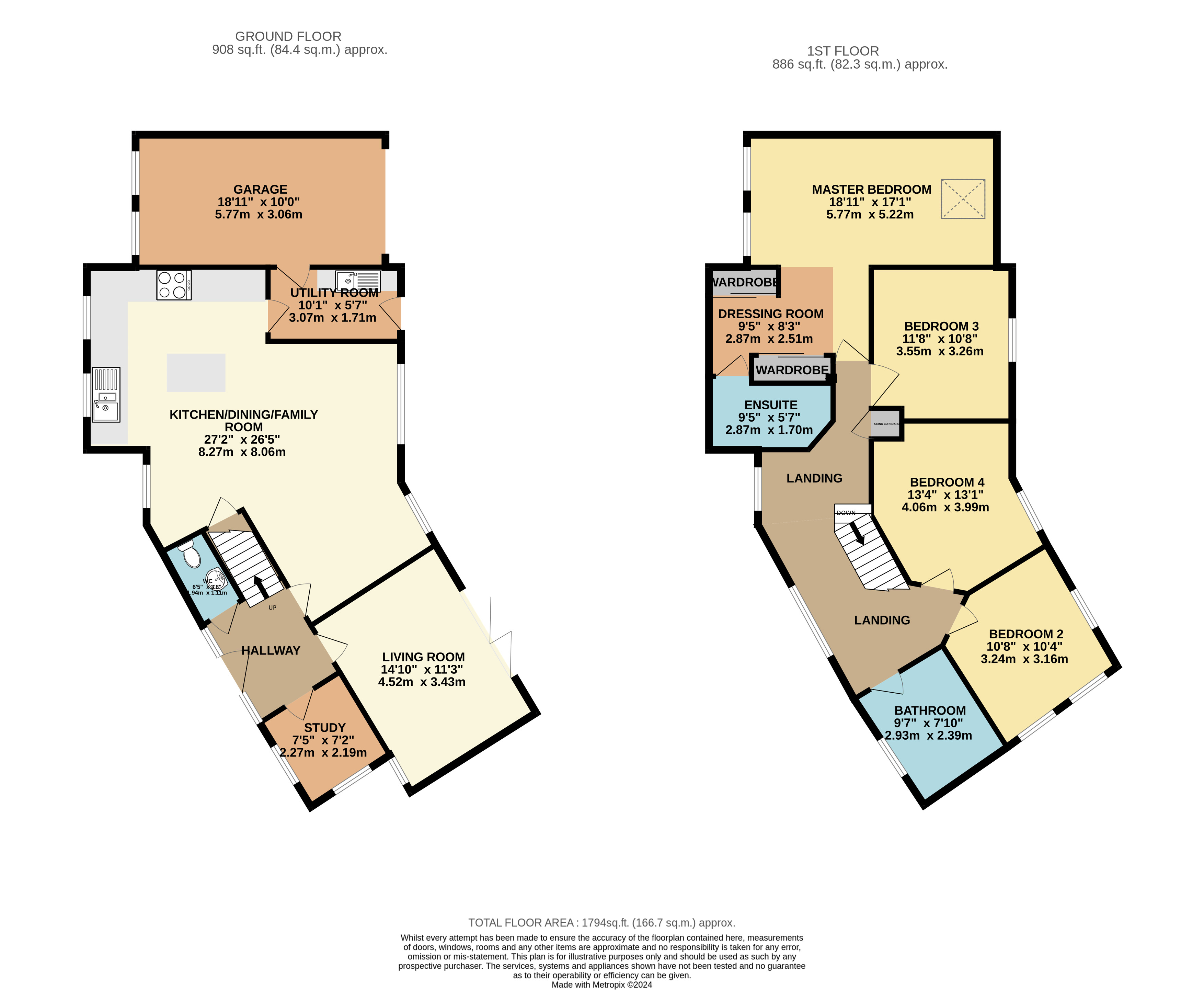 The Paddock, Grange Road, Netley Abbey SO31, 4 bedroom detached house