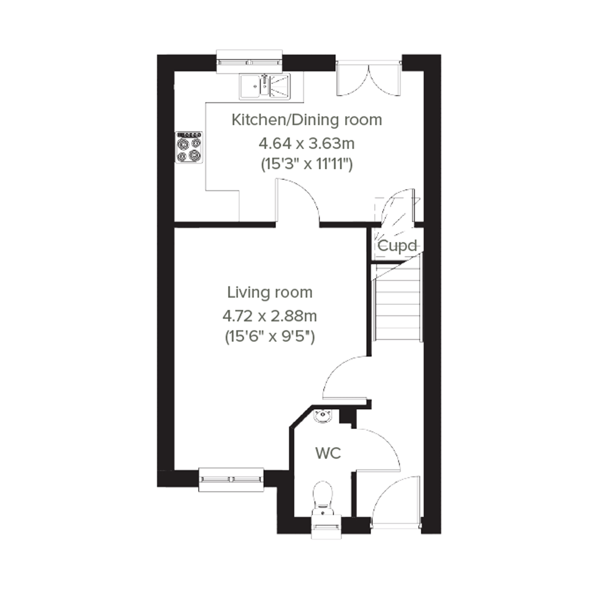 "The Ardbeg" at Naughton Road, Wormit, NewportOnTay DD6, 3 bedroom