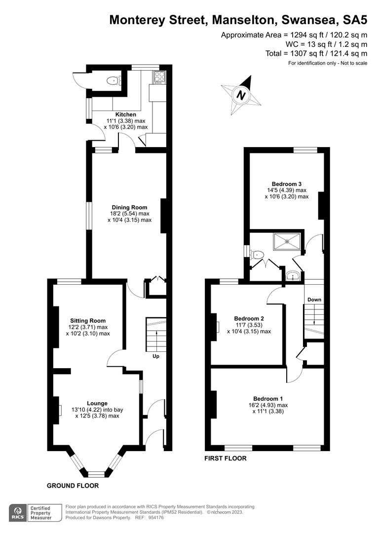 Monterey Street, Manselton, Swansea SA5, 3 bedroom terraced house for