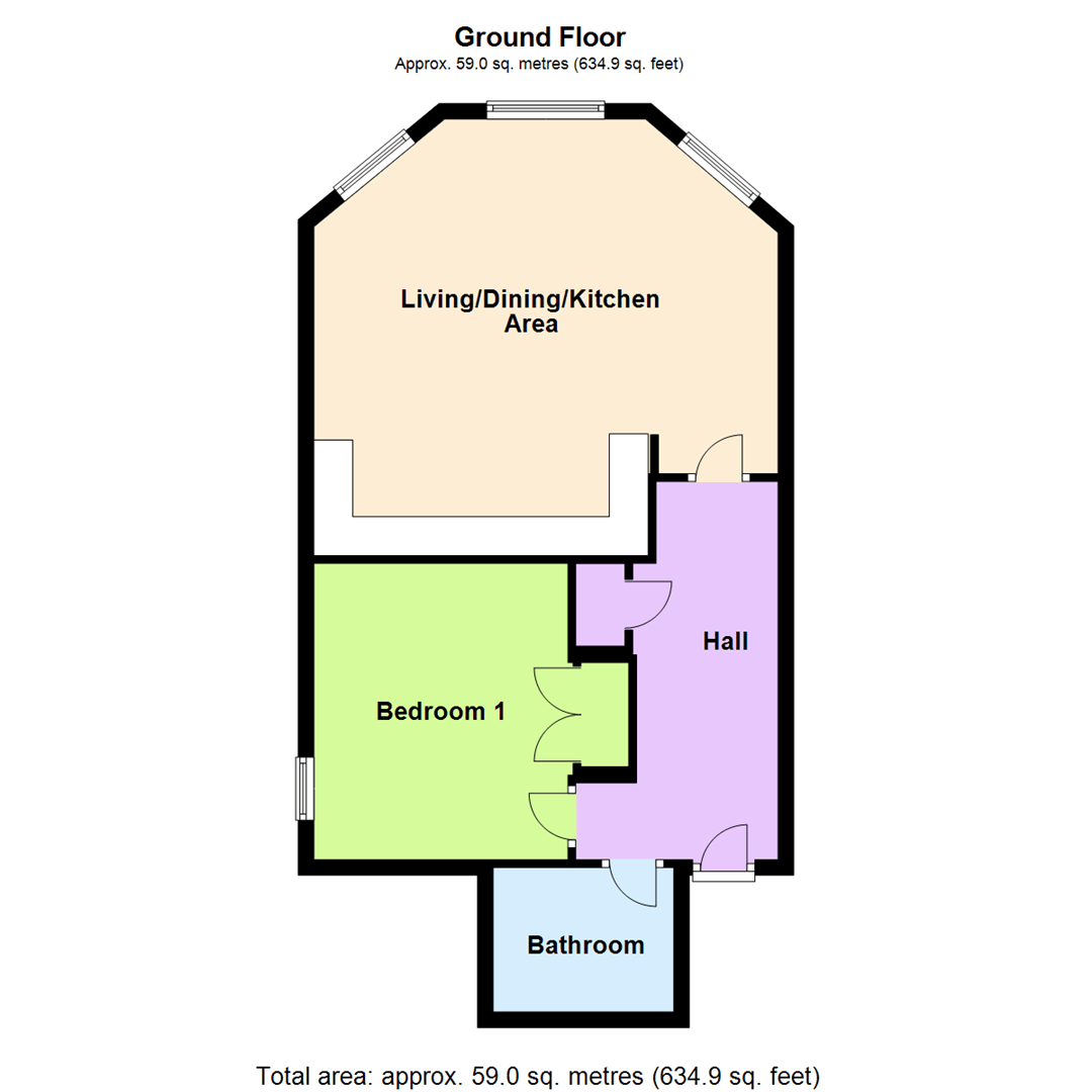 Ribbans Park Road, Ipswich IP3, 1 bedroom flat for sale 61892508