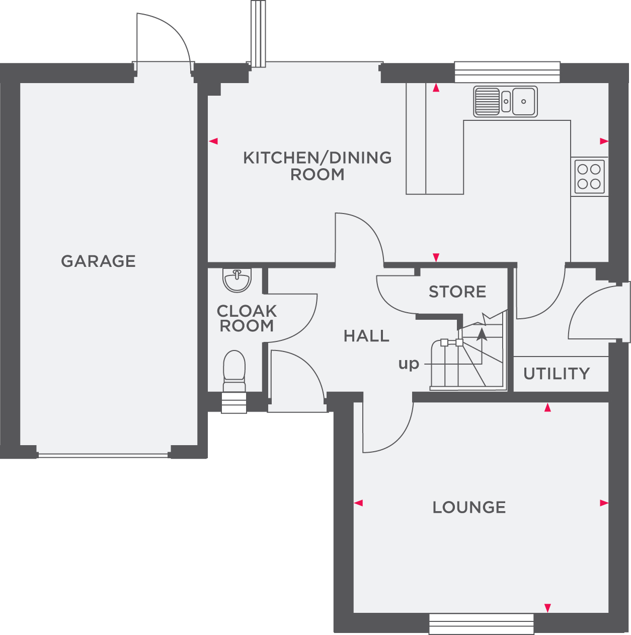 Plot 114, The Foxglove, Shropshire Heights, Loggerheads TF9, 4 bedroom
