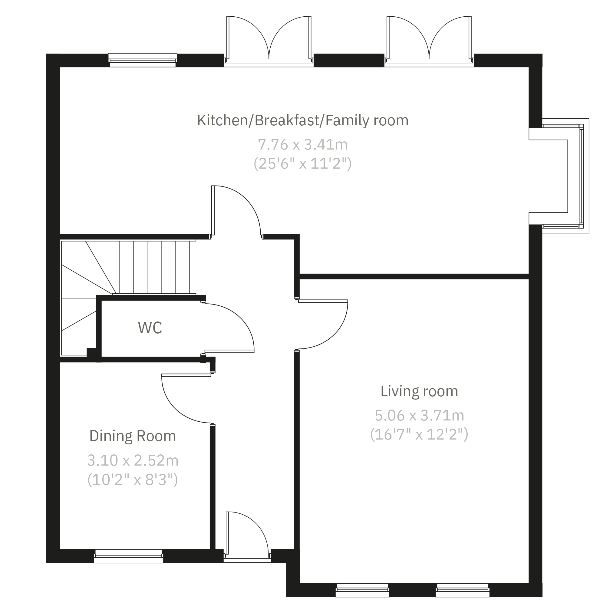 "The Mayfair Bay" at Burwell Road, Exning, Newmarket CB8, 4 bedroom