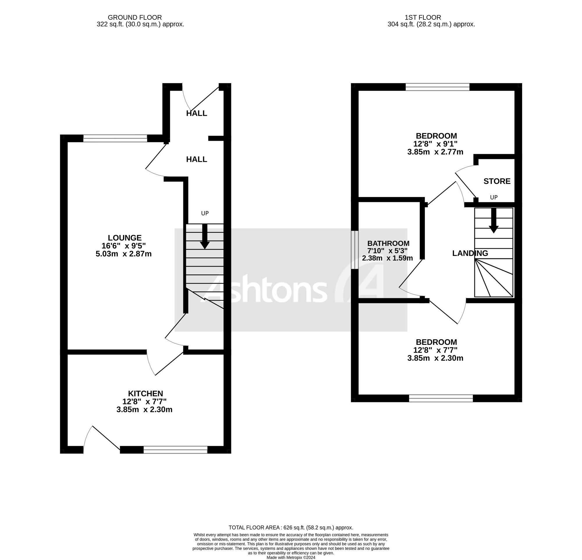 2 bed semidetached house for sale in St. Davids Drive, Callands WA5 67525915 Zoopla
