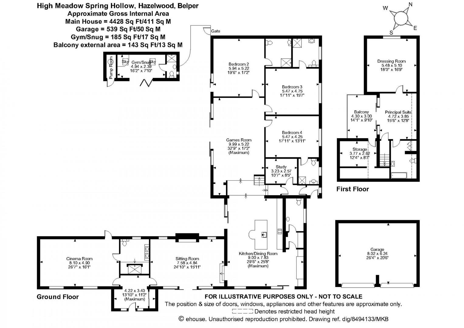 Free property report High Meadow, Spring Hollow, Hazelwood, Belper