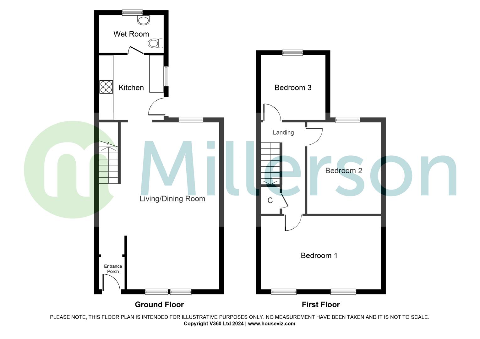 Roche Road, Bugle, St. Austell PL26, 3 bedroom semidetached house for