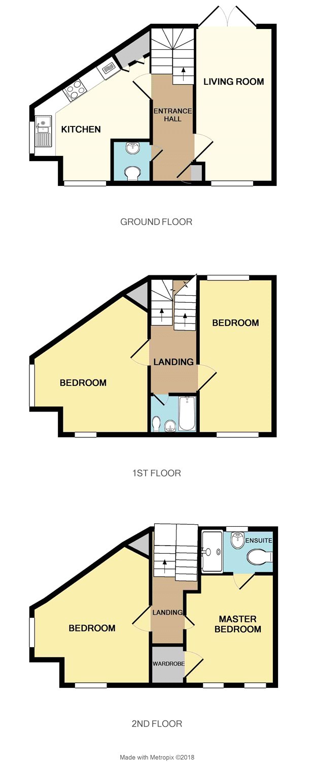4 bed semidetached house for sale in Kerrier Way, Camborne, Cornwall