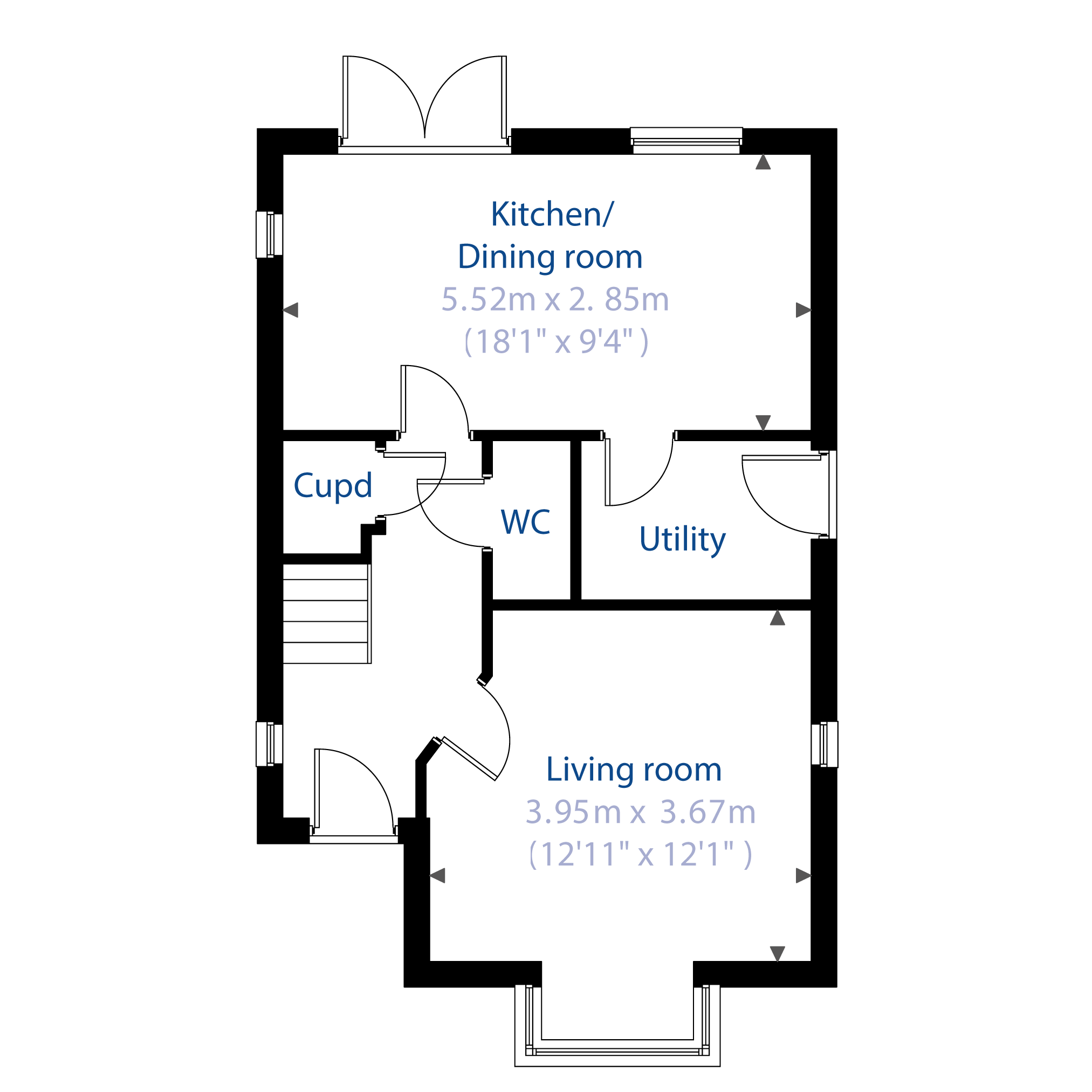 "The Lumley" at Stratford Road, Shirley B90, 4 bedroom detached house