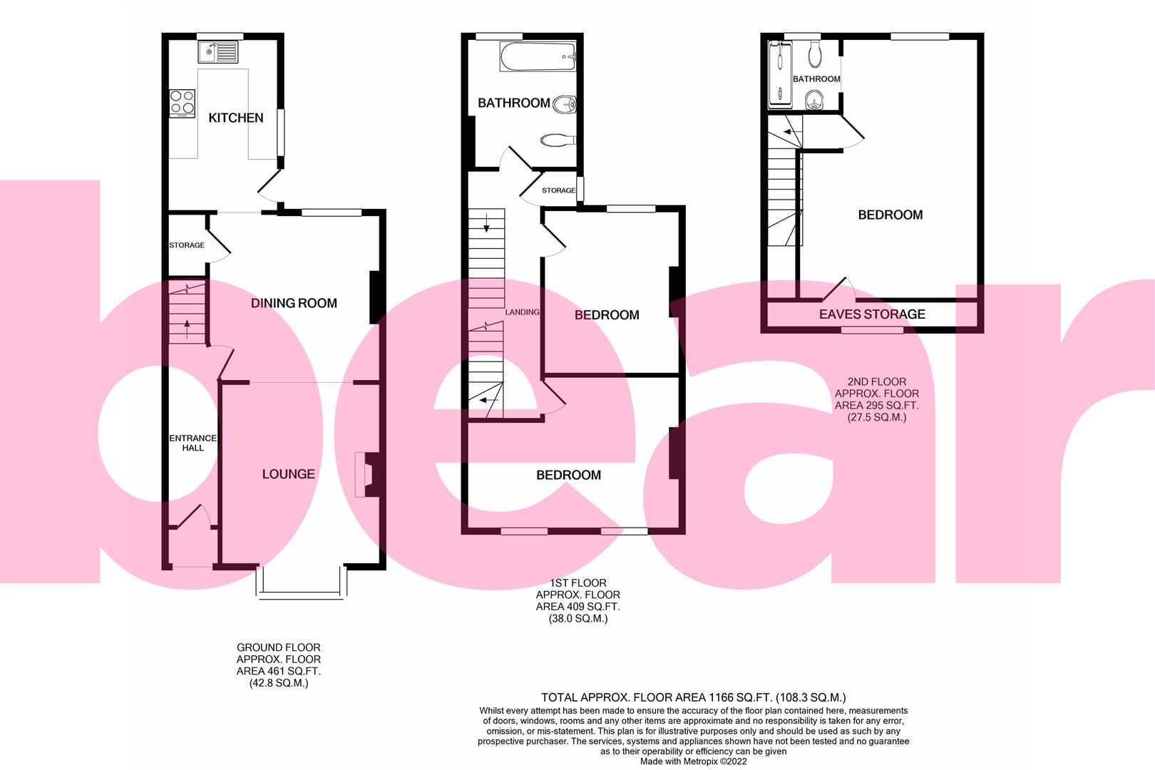 Stornoway Road, SouthendOnSea SS2, 3 bedroom end terrace house for