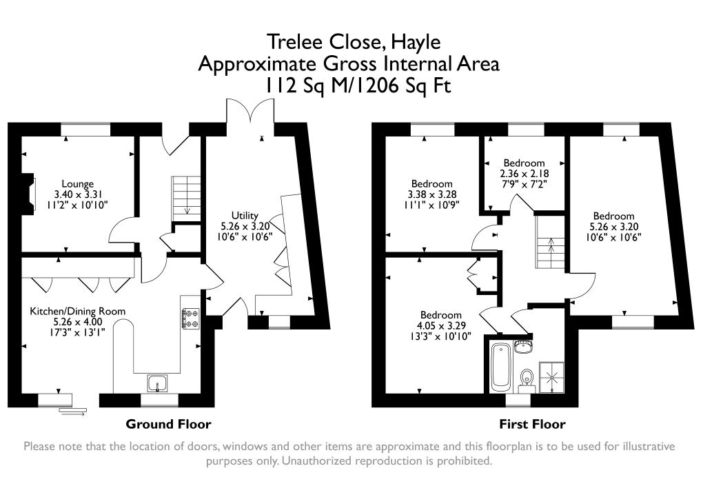 4 bed terraced house for sale in Trelee Close, Hayle TR27 68611718