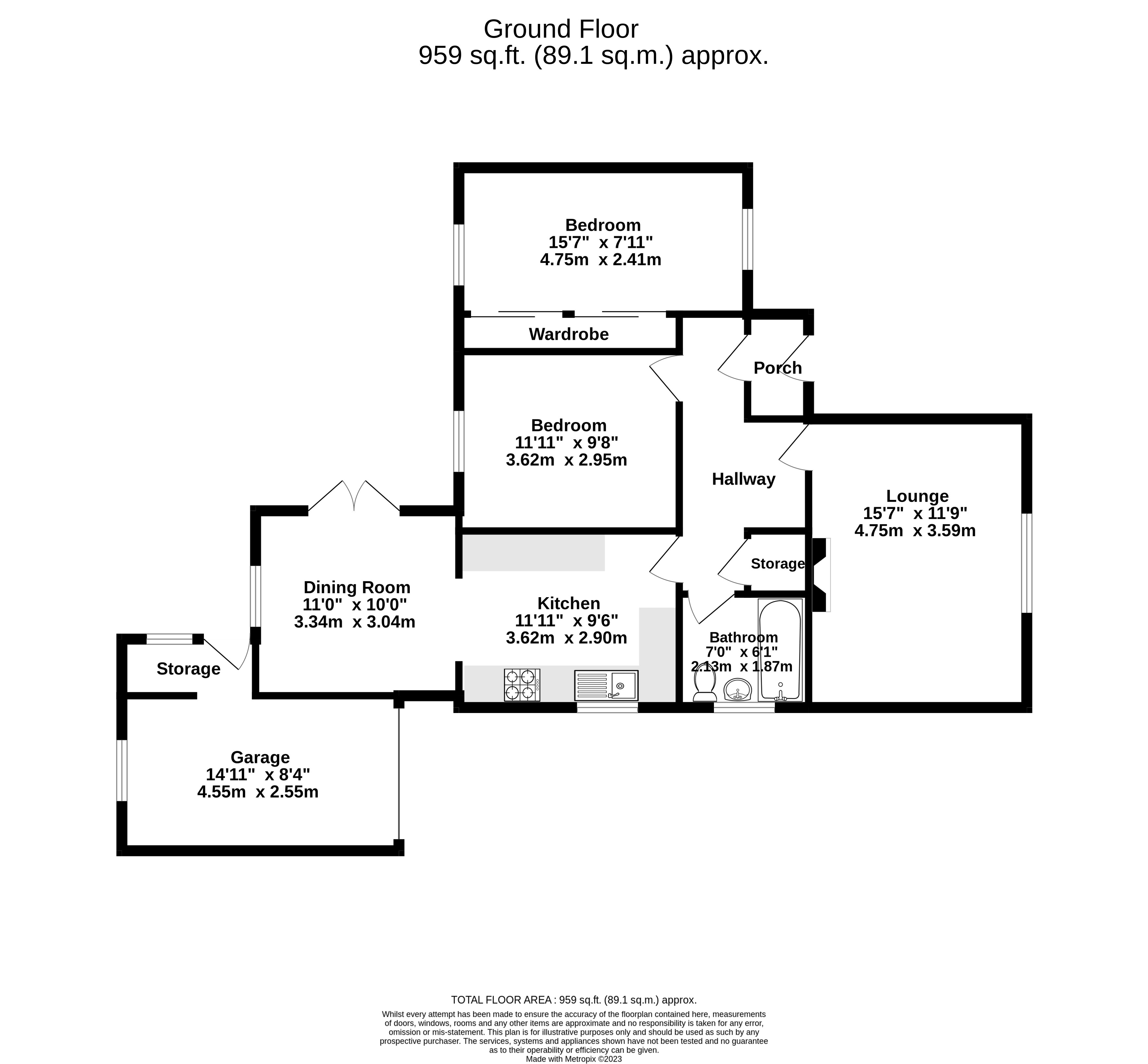 School Street, Long Lawford, Rugby CV23, 2 bedroom detached bungalow