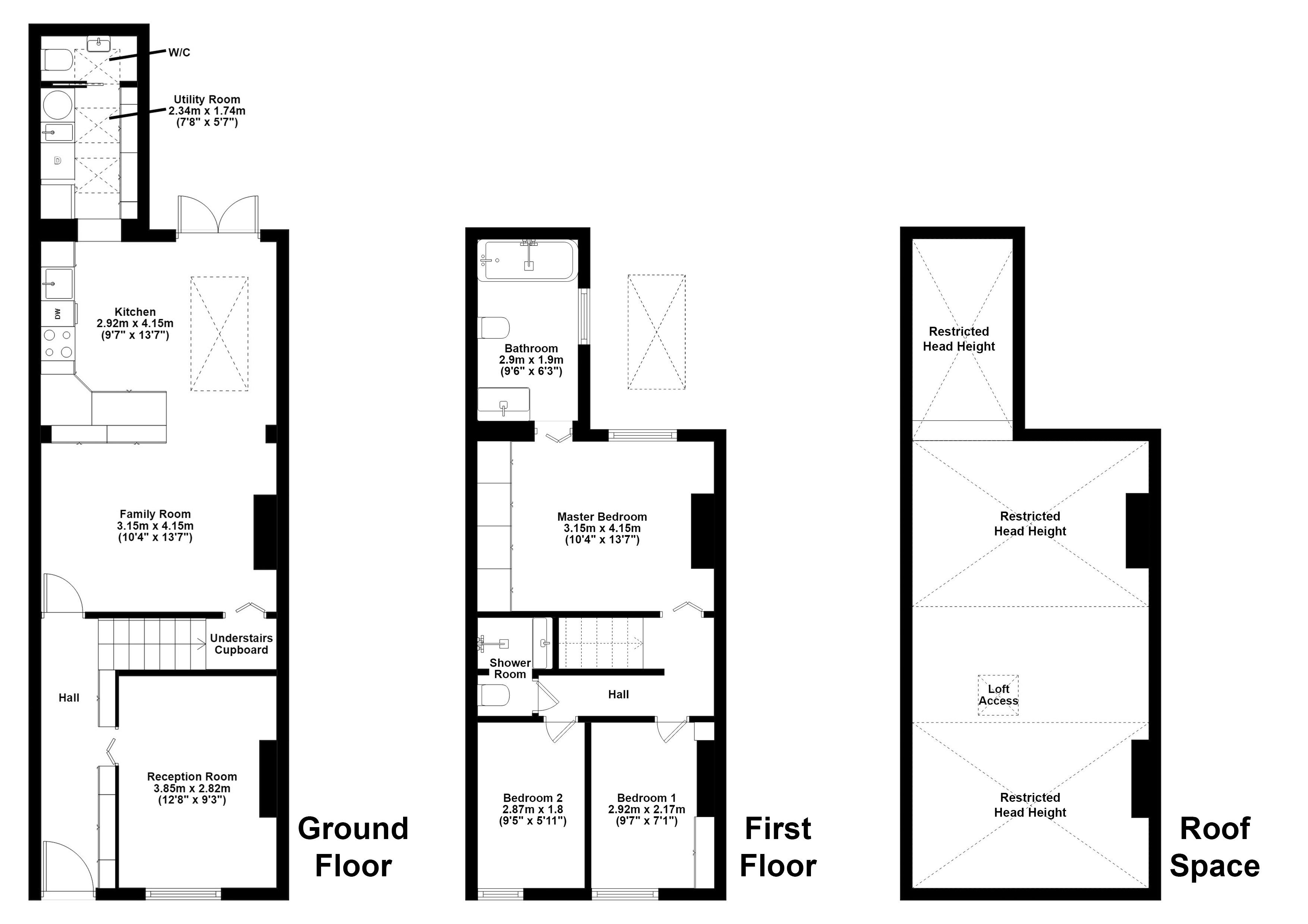 Poona Road, Tunbridge Wells, Kent TN1, 3 bedroom terraced house for