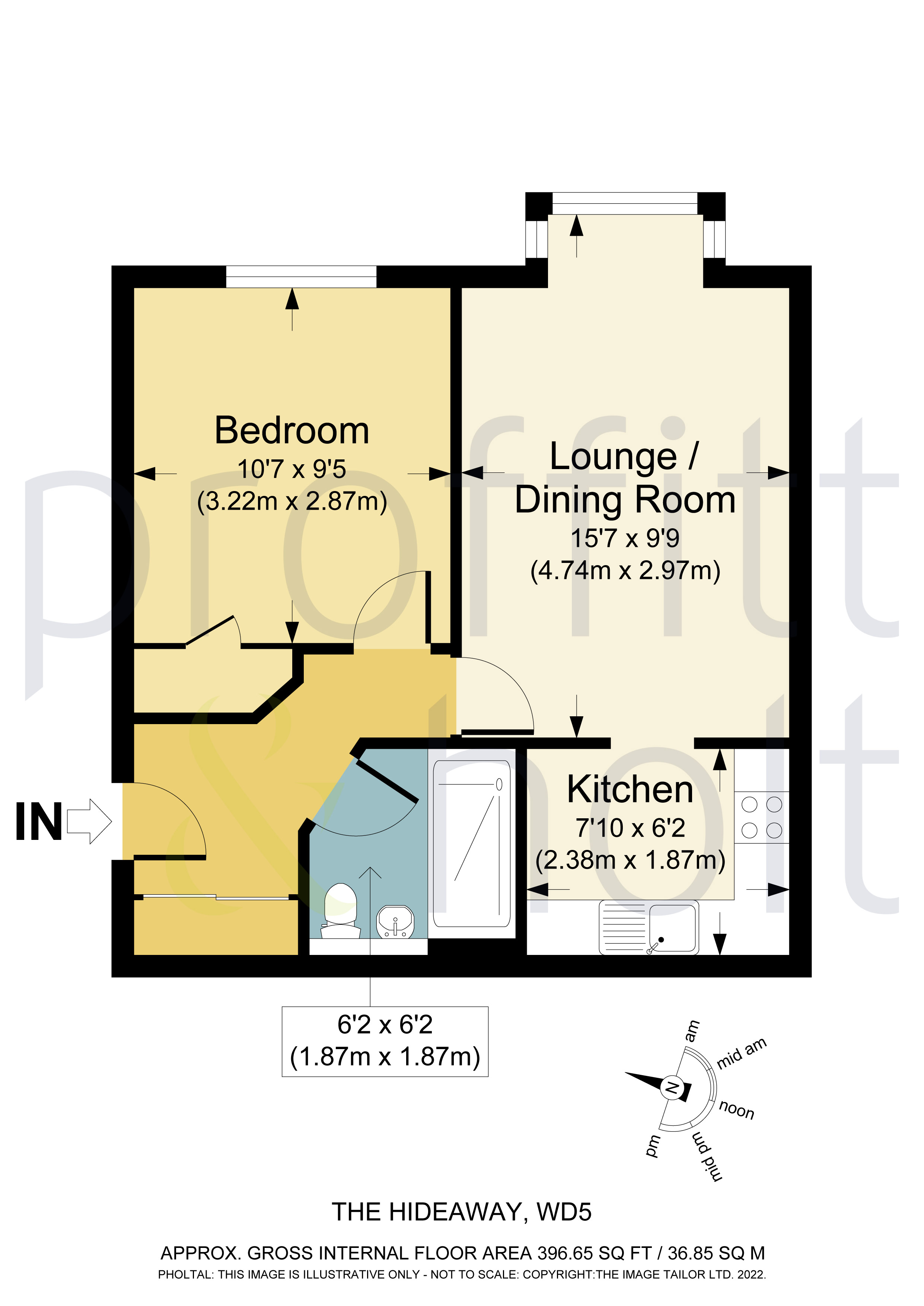 College Road, Abbots Langley WD5, 1 bedroom flat for sale 62959545