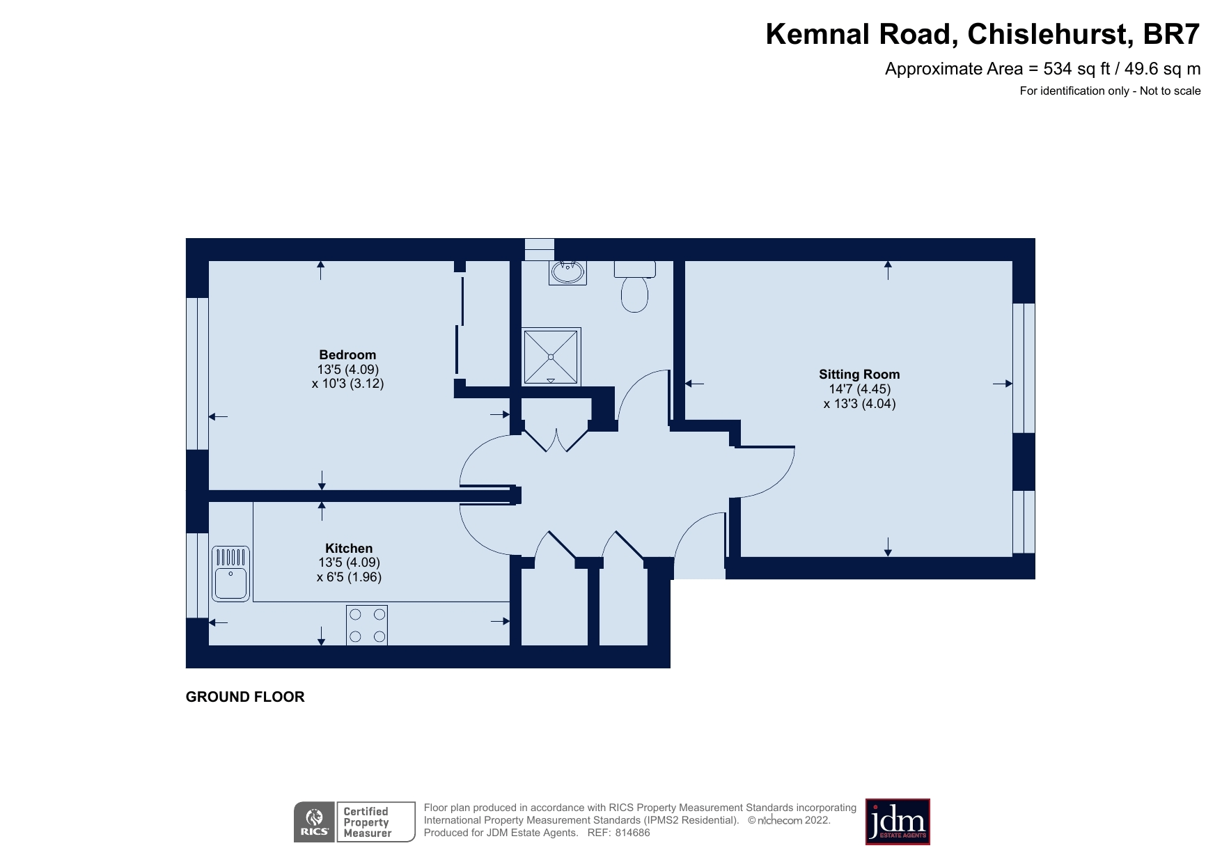 Kemnal Road, Chislehurst, Kent BR7, 1 bedroom flat for sale 62621545