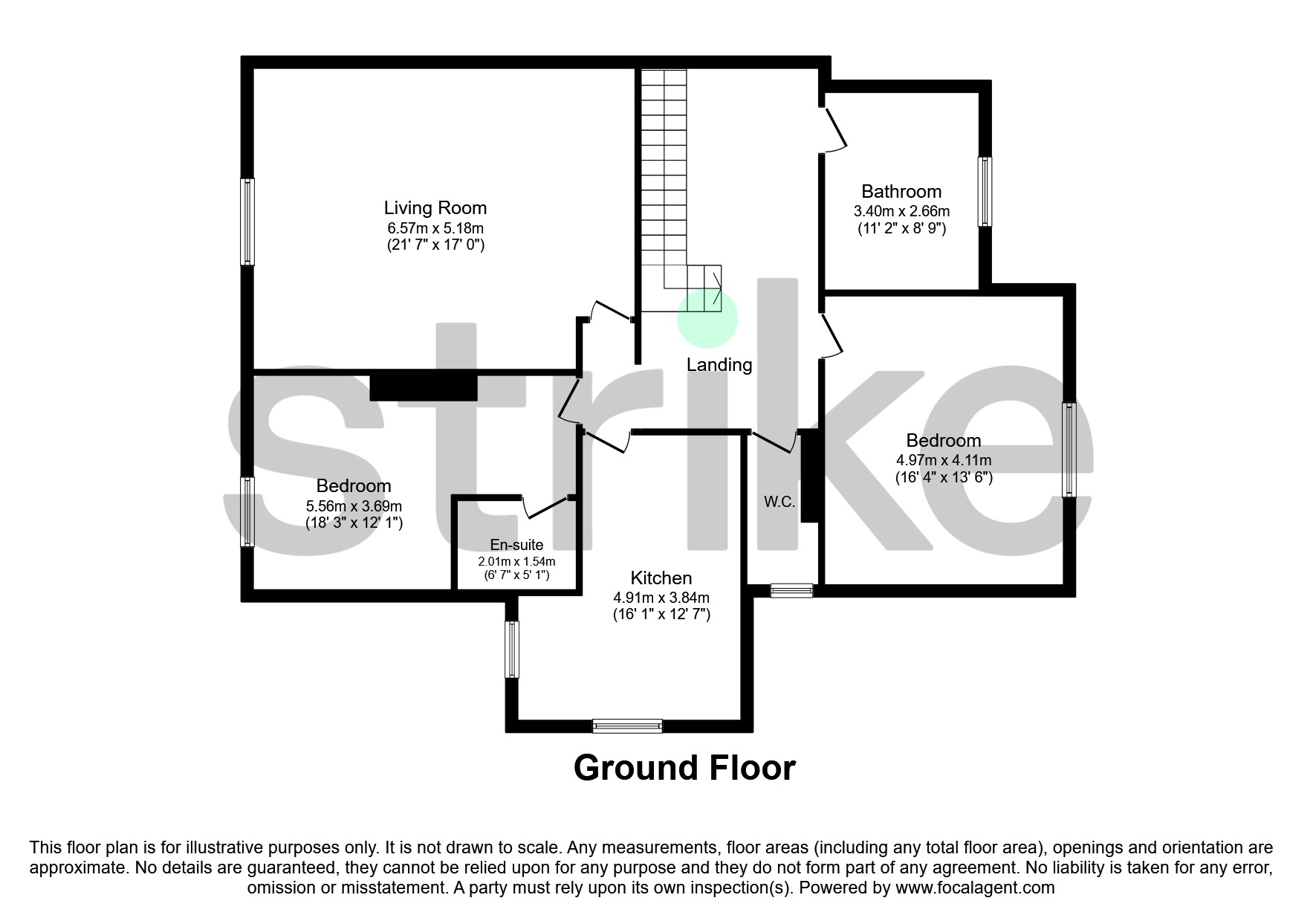 2 bed flat for sale in Wellington Road, New Brighton, Wallasey CH45