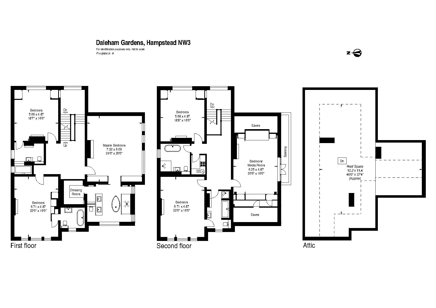 7 bed detached house for sale in Daleham Gardens, Hampstead, London NW3