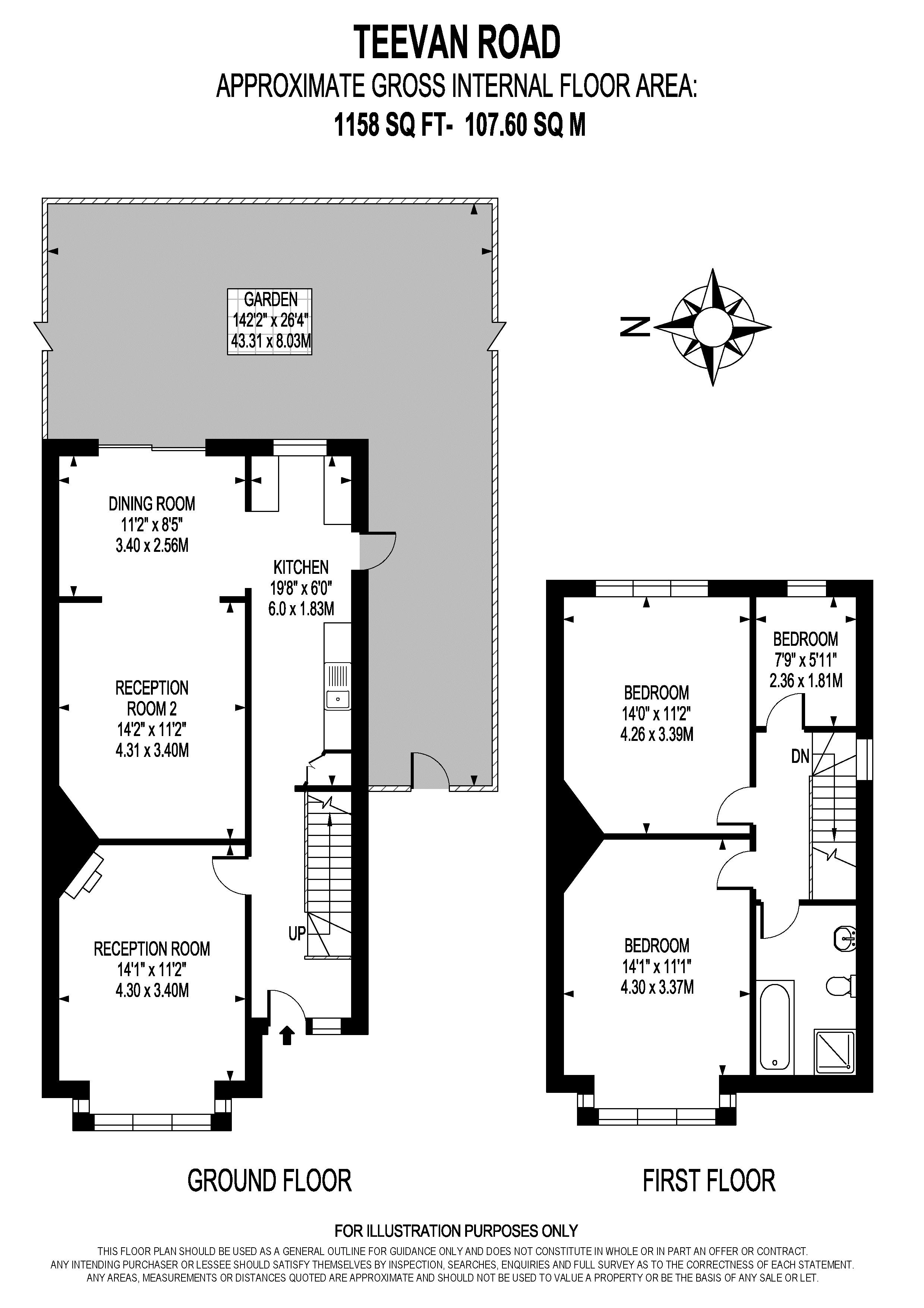 3 bed semidetached house for sale in Teevan Road, Croydon
